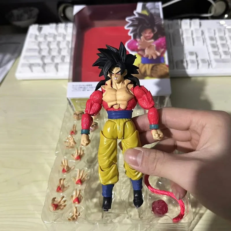 Anime Super Dragon Ball Combat Shf Saiyan Son Goku Bejita Movable Action Figure