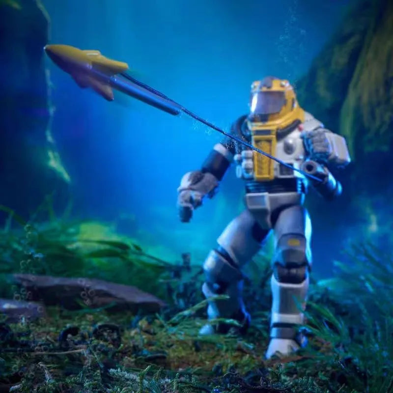 【Pre Sale】Original Hasbro G.I. Joe Classified Series #206 Malcom Deep Six Willoughby Action Toy Figure Collection Model