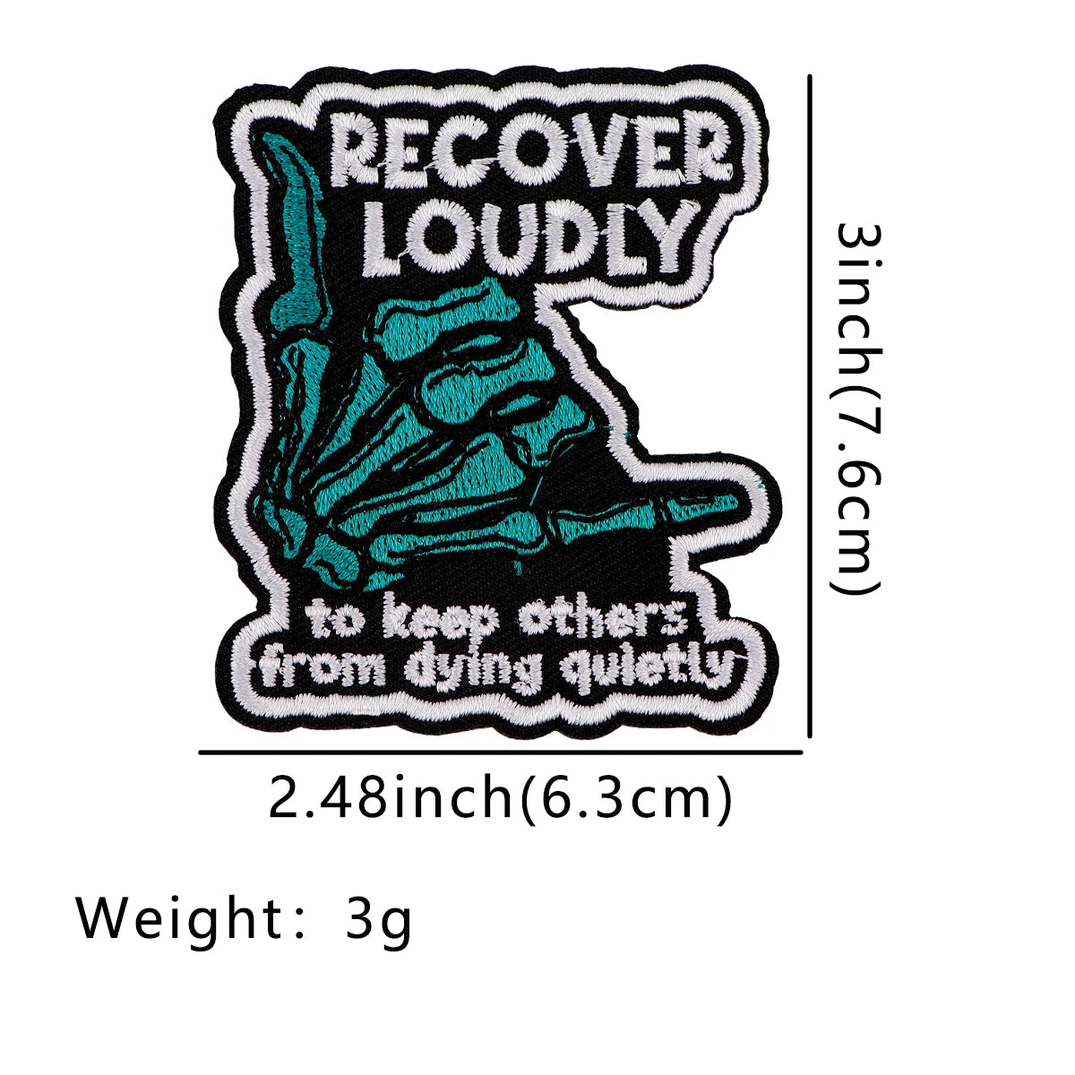 Cute Raccoon Embroidery Patch Funny Quotes Iron On Patches For Clothing Thermoadhesive Patches On Clothes DIY Sew Badges