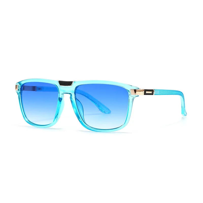 JNPCXI New Ins Popular Fashion Gradient Women Sunglasses Black Leopard Shades UV400 Trending Men Outdoor Sun Glasses