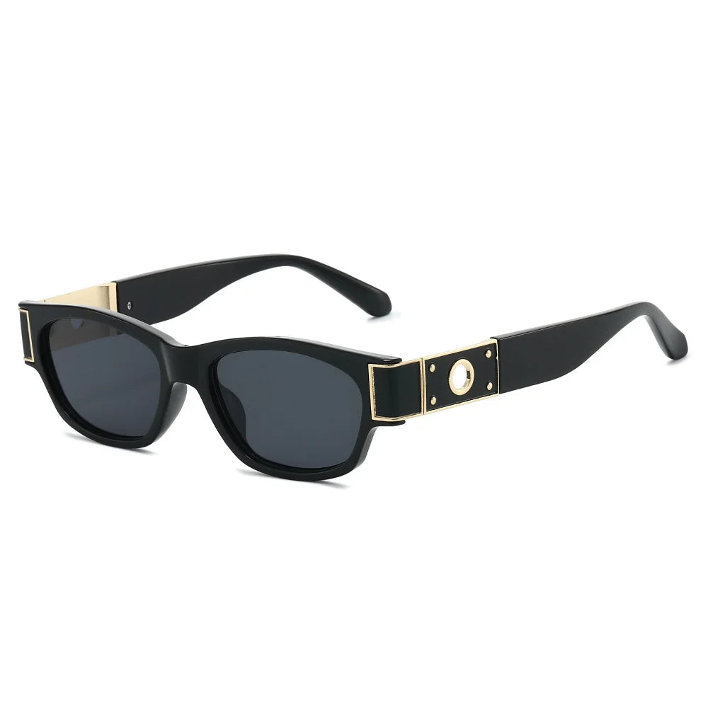 JNPCXI New Square Men Sunglasses Fashion Leopard Tea Shades UV400 Women Trending Outdoor Sun Glasses