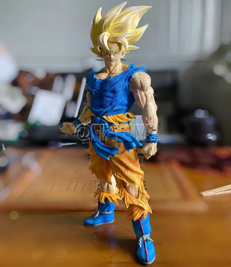 43CM Dragon Ball Z Figure Son Goku Namek Super Saiyan Figurine PVC Action Figures GK Statue Collection Model Toys for Children