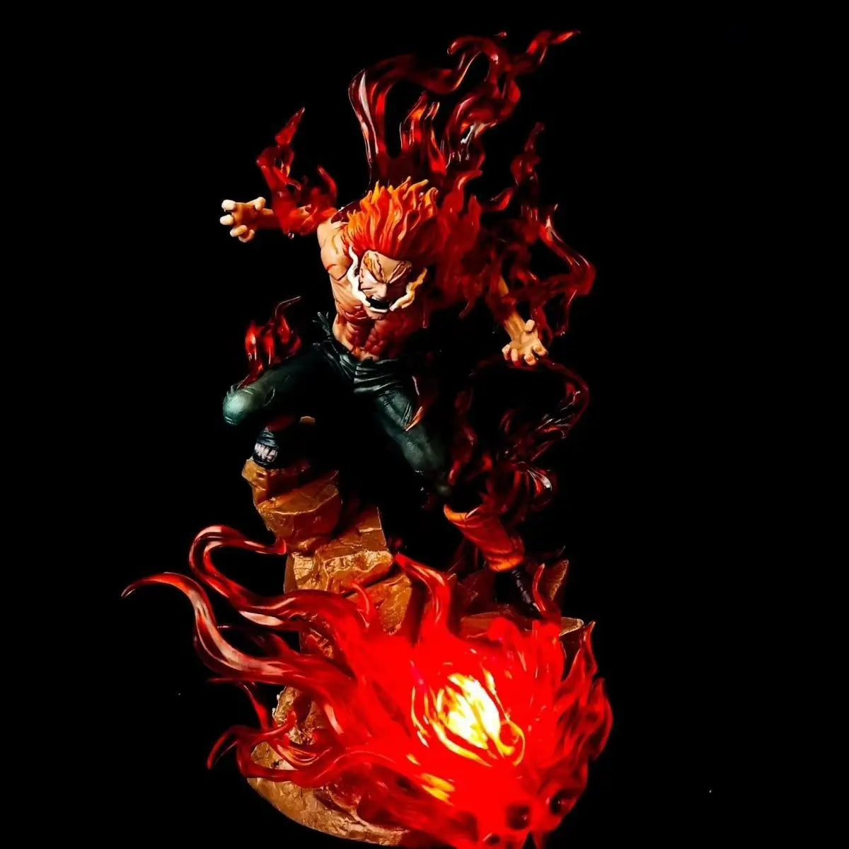 10" Naruto Might Guy Ten Years of Shinobi Anime Action Figure w/ Immortal Light