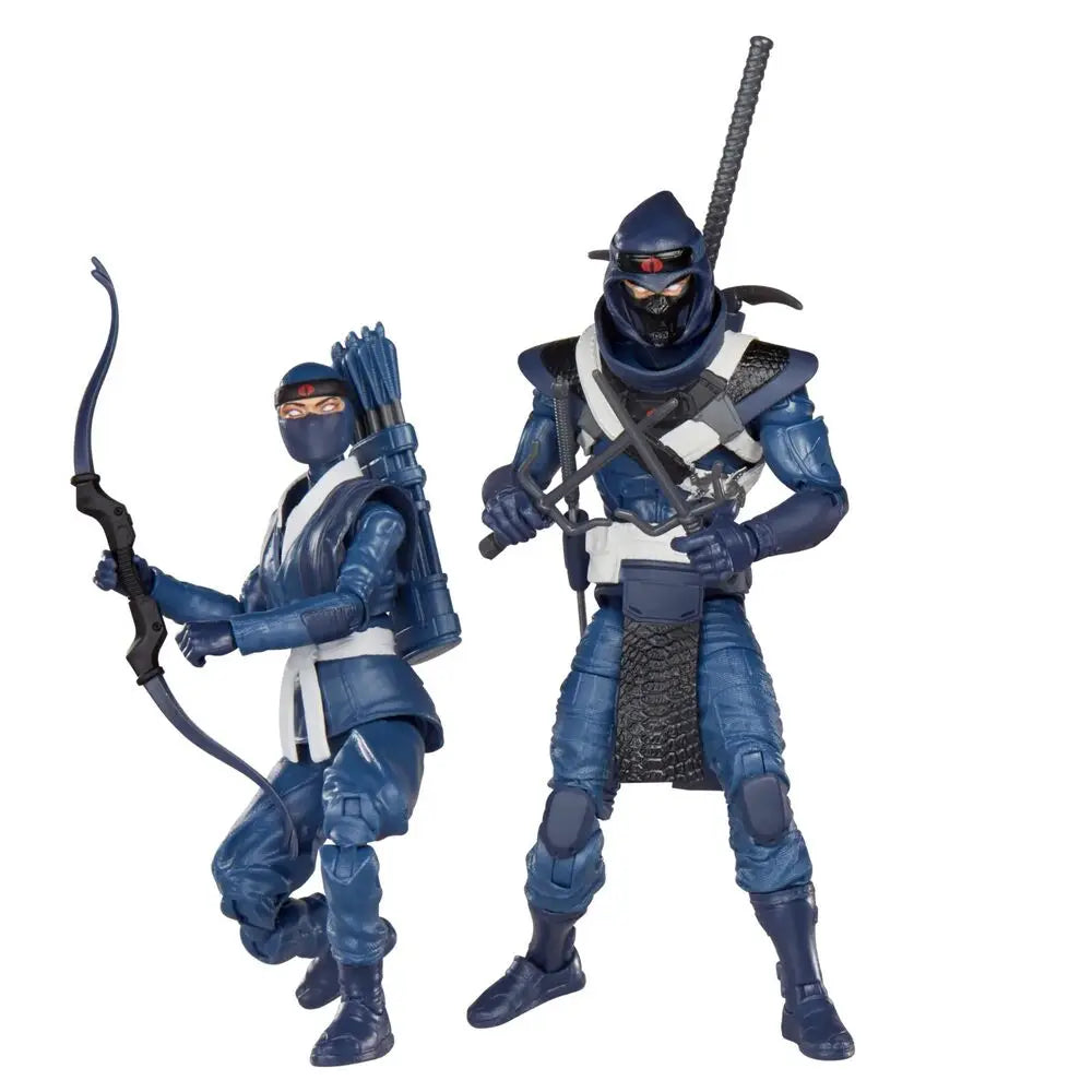Hasbro G.I. Joe Classified Series 6" 051 Blue Ninjas 2-Pack Action Figure Model