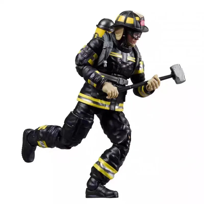 Original Hasbro G.I. Joe Classified Series Search & Rescue Firefighter Legacy Anime Figures Toys Models Collection