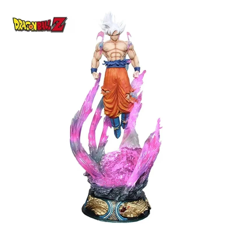 10" Dragon Ball Super Saiyan Son Goku Figure PVC Model Statue Collectible Scene