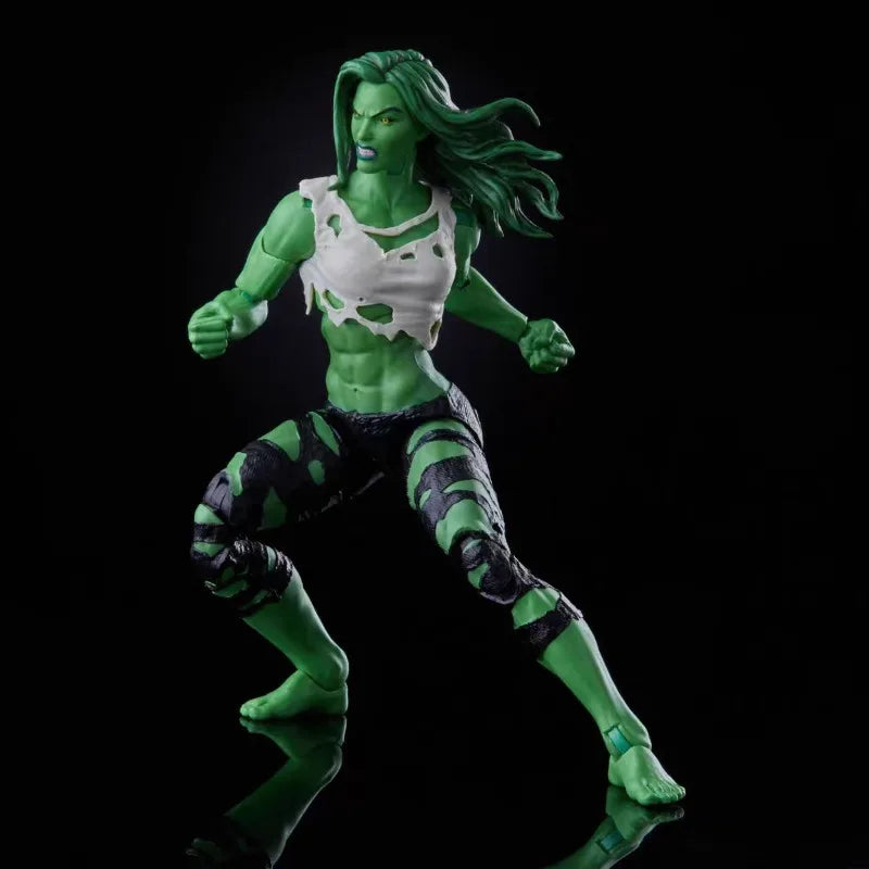 Original Hasbro Marvel Legends Series She Hulk Anime Figure Collection Toy Model