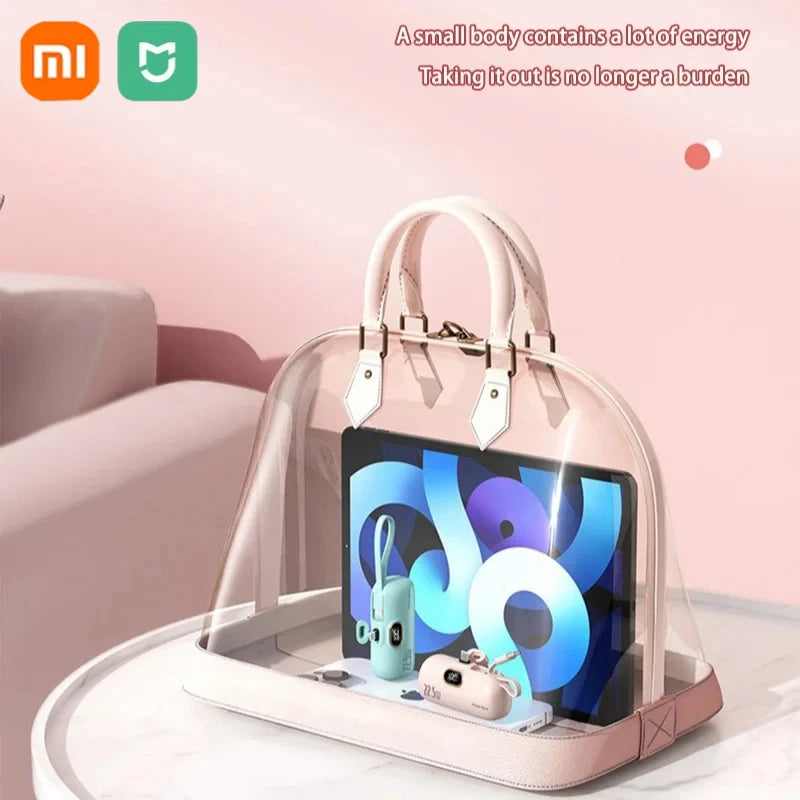 Xiaomi Mini Convenient Mobile Power Bank 30000mah Fast Charging Iphone/Android B