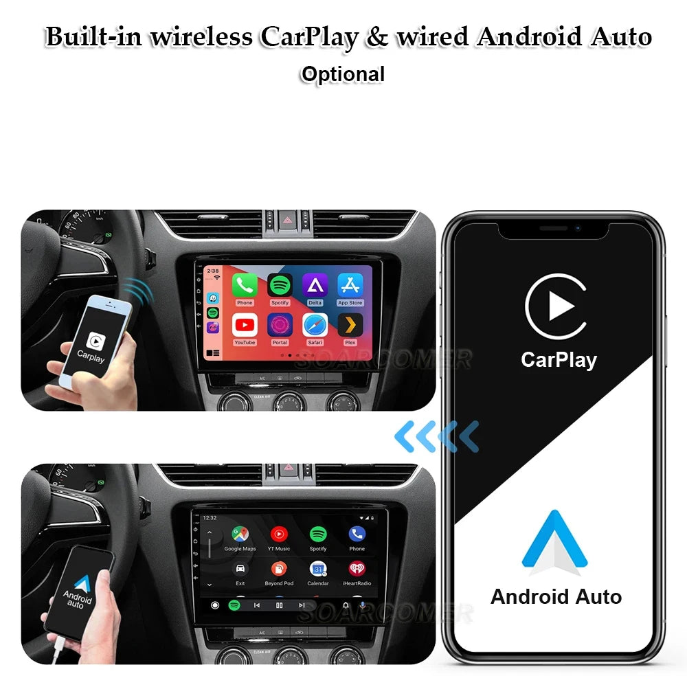 Android 15 For Peugeot 108 Toyota Aygo B40 2013-2021 Citroen C1 2K QLED Android Car Radio Multimedia Video Player GPS 4G stereo