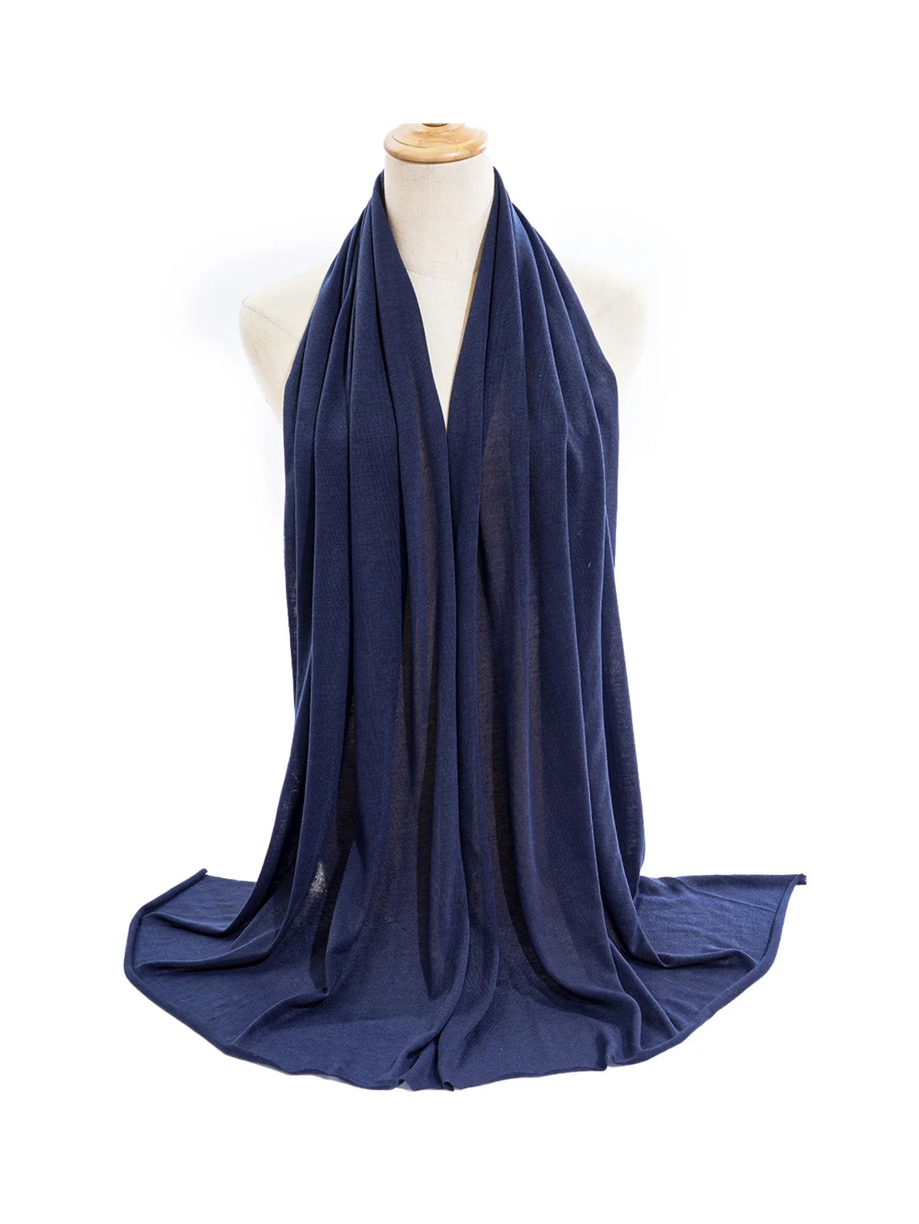 Extra Large stretch jersey turban african solid color super soft breathable headband