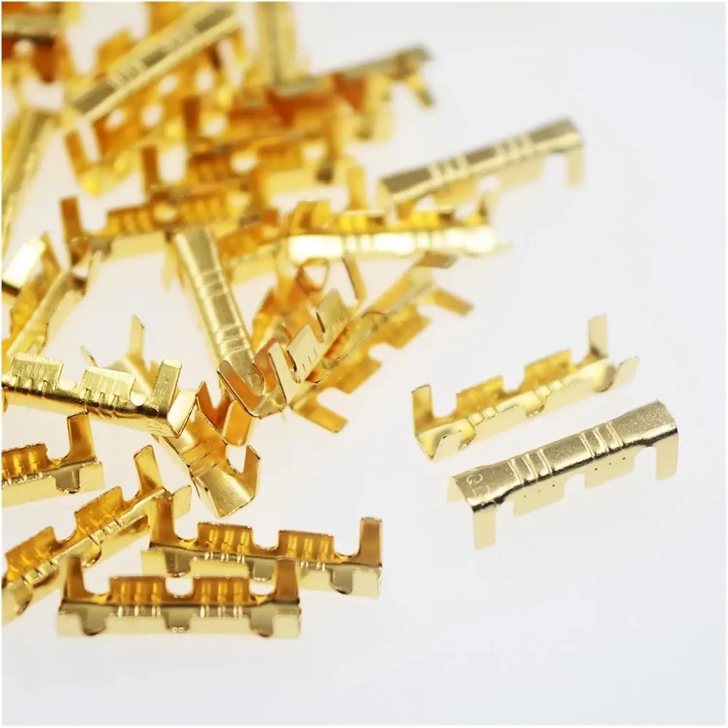 1000pcs 453 0.3-1.5MM U-Shaped Terminal tab Cold Inserts Terminal Wire Connector terminal electric Small Teeth Terminal
