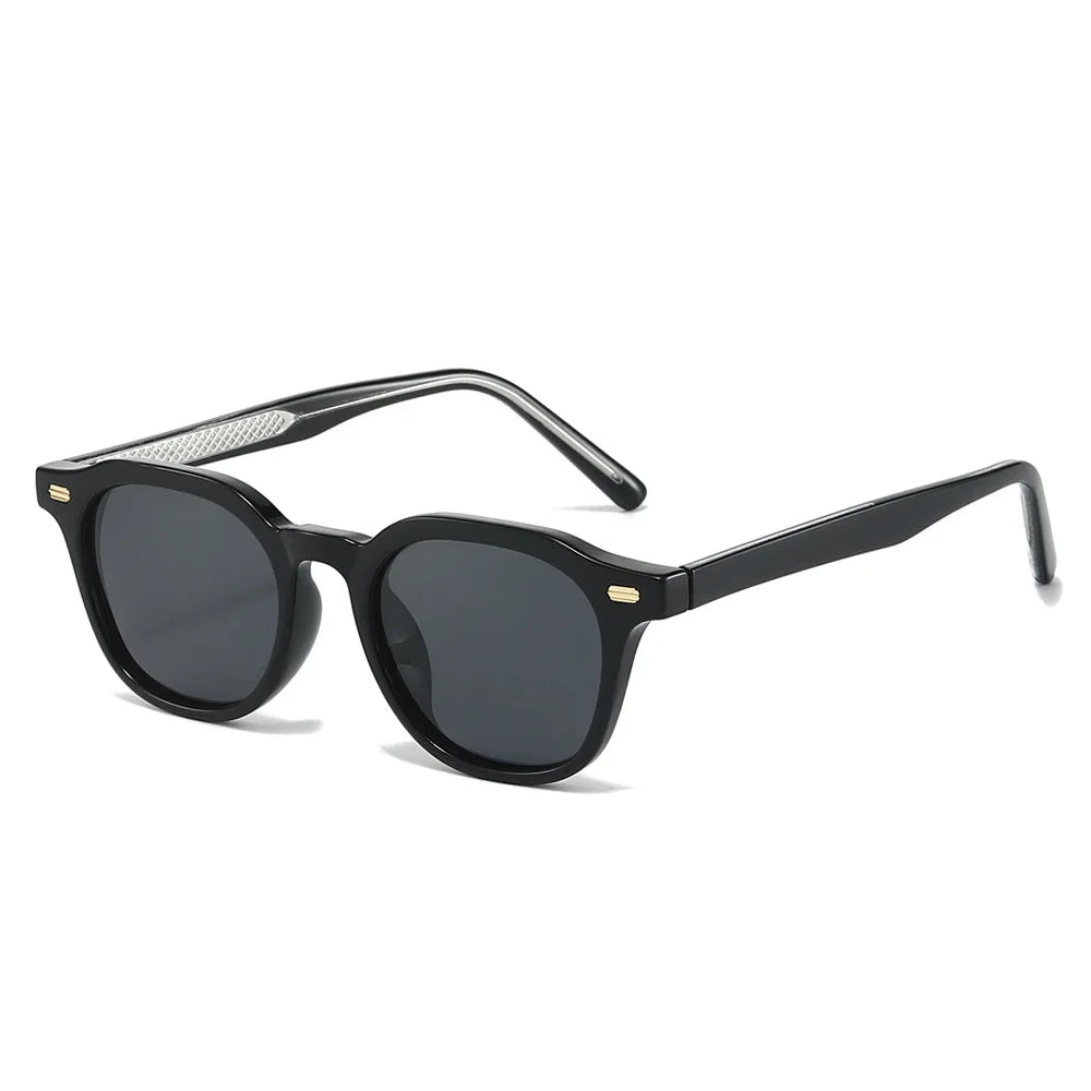 JNPCXI New Fashion Square Punk Sunglasses Men Women Luxury Brand Design Popular Gray Gradient Sun Glasses Travel Eyewear