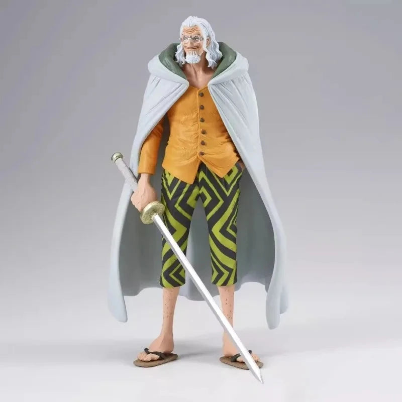 【IN STOCK】Original Banpresto King Of Artist One Piece Silvers Rayleigh 20cm Figure PVC Collectible Model Toy Gift