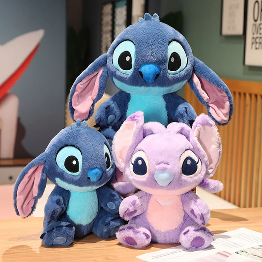 Kawaii Lilo & Stitch Plush Toy Doll Animals Soft Sleeping Sofa Pillow Room Decor