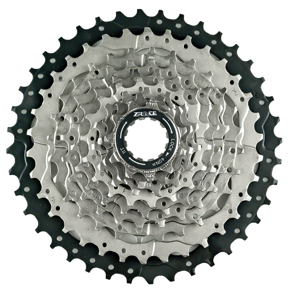 ZRACE Bicycle Cassette 9 Speed MTB Bike Freewheel 11-40T / 11-42T, 9s CASSETTE