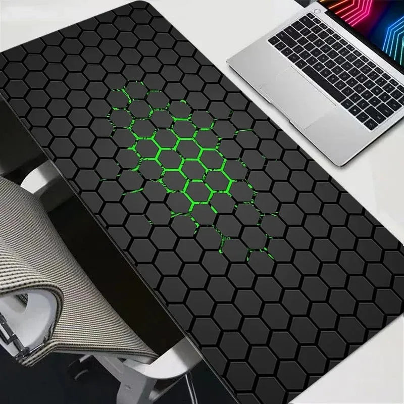 Hexagon XXL Mousepad Computer New Soft Office Carpet Table Mat Big Mouse Pad Gamer Keyboard Desk Pad