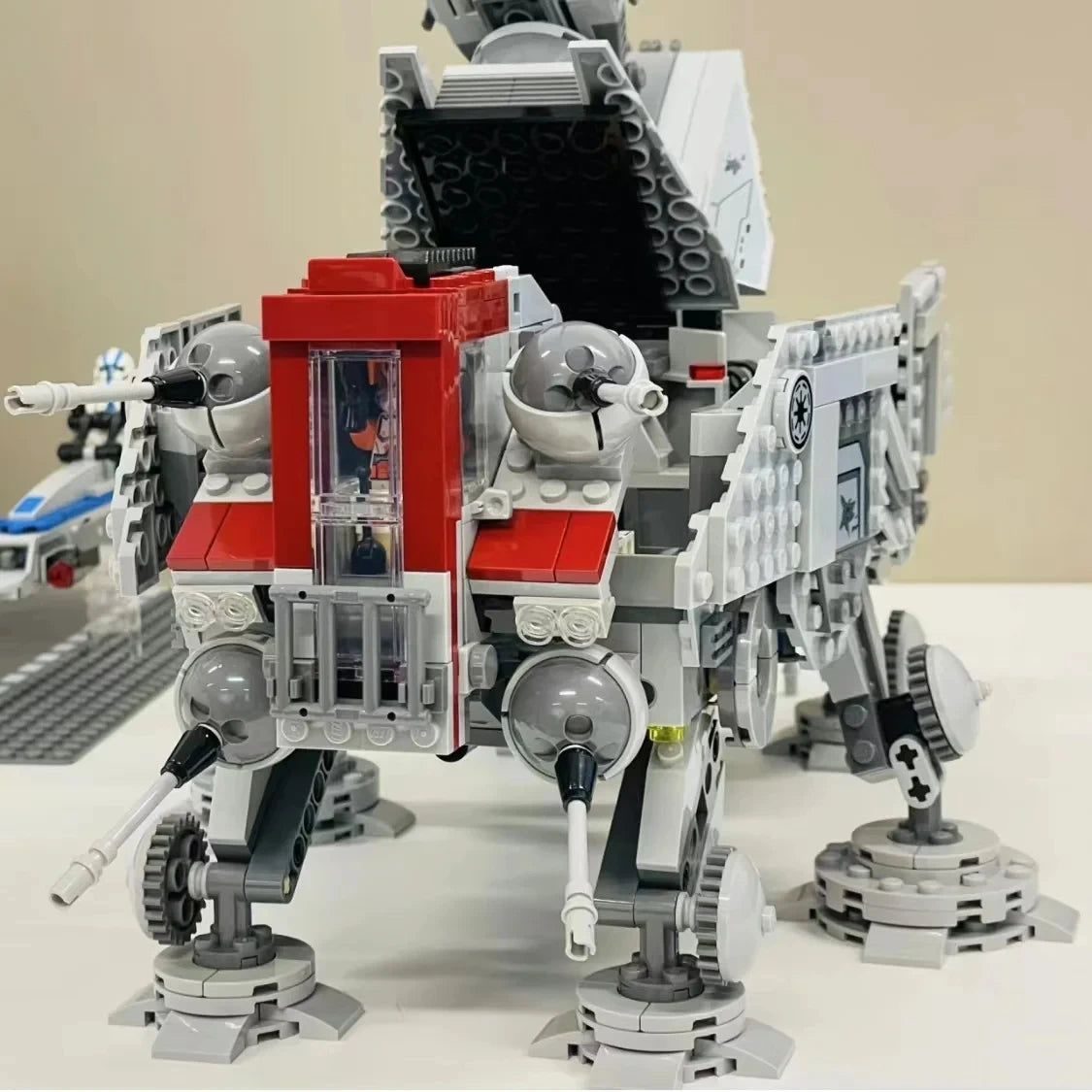 1082 PCS Terrain Tactic Actuator At-te Model Building Blocks Self-locking Bricks