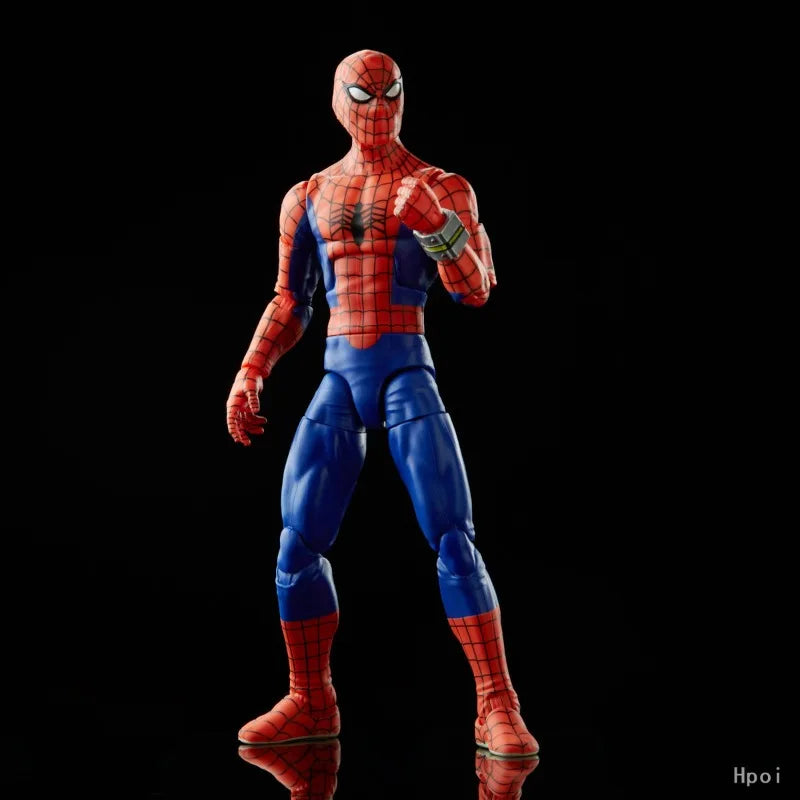 Original Hasbro Marvel Legends Series 60th Anniversary Japanese Spider-Man Action Toy Figure Collection