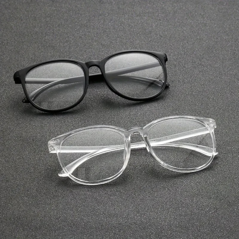 2pcs Ladies' Large Frame Round Glasses Suitable for Business and Office Use Suitable for Gifting To Friends and Family Daily Use