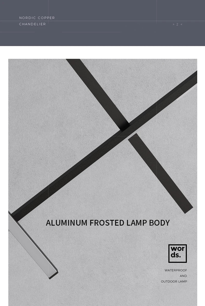 Modern Minimalist Led Chandelier Dimmable Room Kitchen Bar White Pendant Light