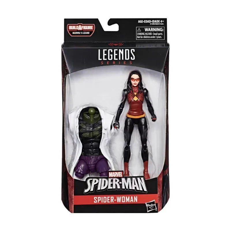 Original Hasbro Marvel Legends Series SPIDER-WOMAN Anime Figure Toy Collection Model