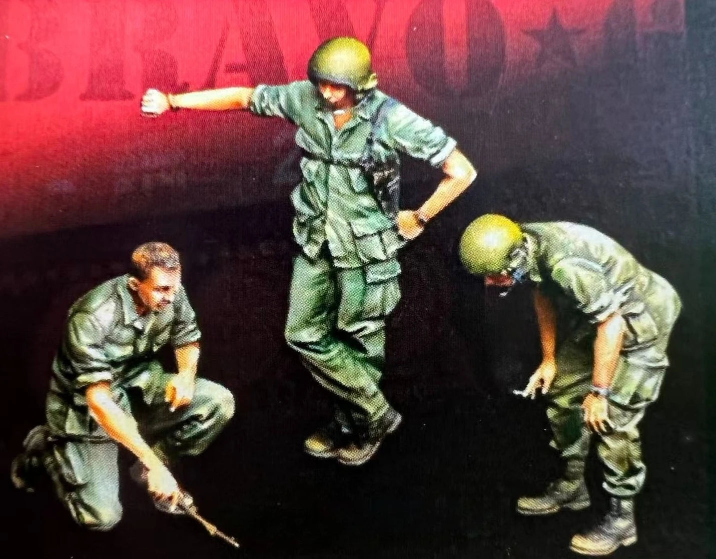 High Precision 1:35 Cast Resin Model, American Tank Member Soldier Scene Model, Toy Unpainted