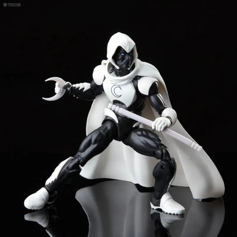 Original Hasbro Marvel Legends Series Moon Knight Anime Figure Toy Model Collection