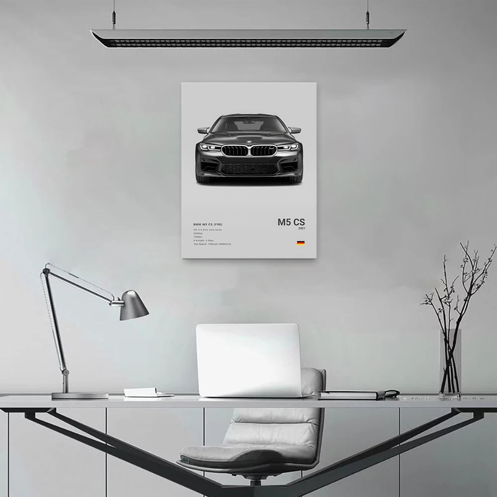 911 Porsche GT3 RS Print Famous Brand Cars Canvas Wall Art Poster Room Decor