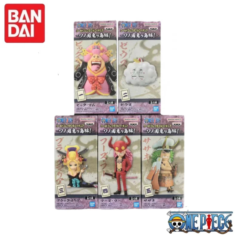 Special OfferBANDAI BANPRESTO ONE PIECE Wano Country Animation peripherals Mol Garage Kit Ornaments boys favorite gift Collectib