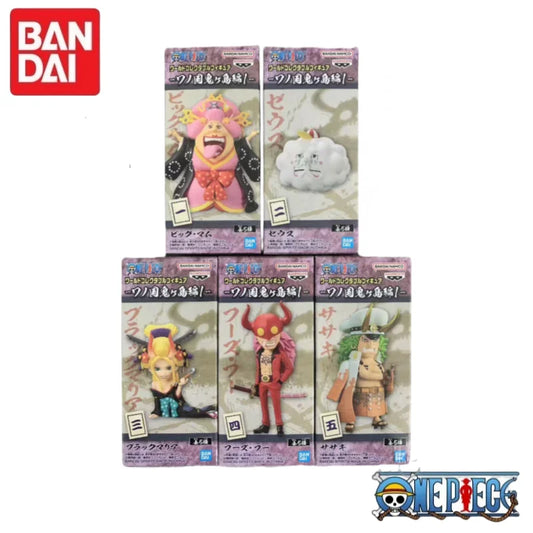 Special OfferBANDAI BANPRESTO ONE PIECE Wano Country Animation peripherals Mol Garage Kit Ornaments boys favorite gift Collectib