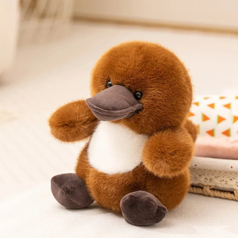 22CM Cute Small Platypus Plush Toys Soft Stuffed Animal Doll Lovely Duckmole Doll for Christmas Xmas Gifts