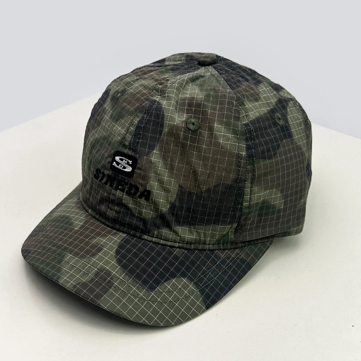 New Unisex Short Eave CAMO Letter Embroidery Baseball Hats Sunshade Quick Drying Breathable Personal Peaked Caps Versatile Solid