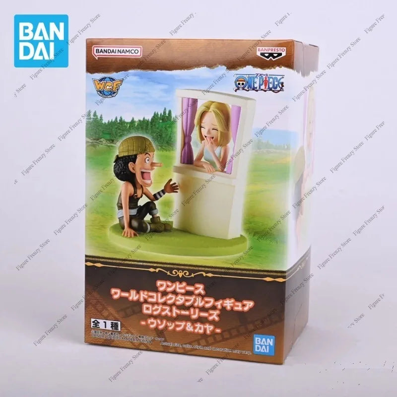 Special Offer Original Banpresto One Piece Anime Figurines WCF Usopp Kaya PVC Action Figures for One Piece Collectible Model
