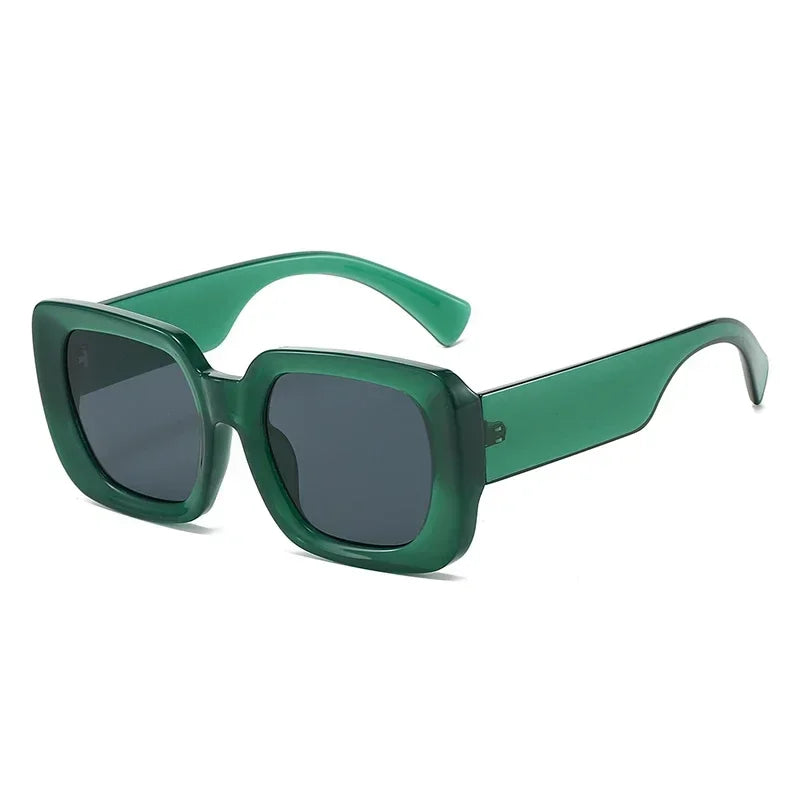 JNPCXI Square Ins Popular Fashion Women Sunglasses Retro Gradient Shades UV400 Men Trending Sun Glasses