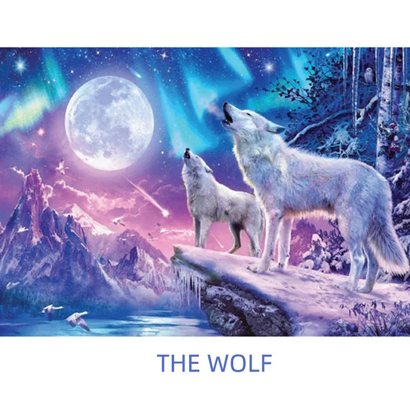 150PCS Mini Test Tube Jigsaw Puzzle The Wolf Decompression Toys Fidget Toys Famous Painting Puzzle Family Game Educational Toy