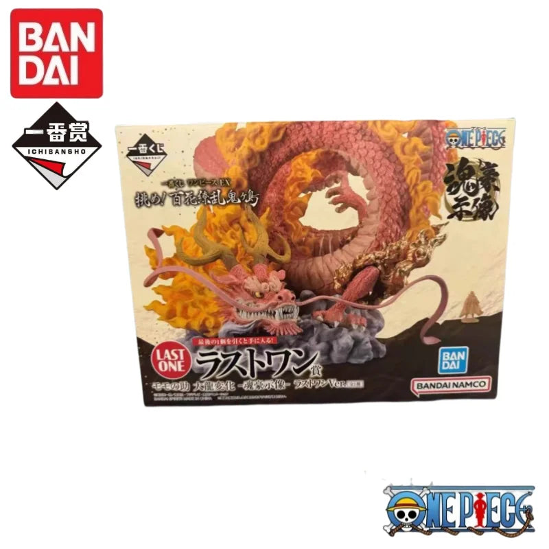 Special OfferIn Stock Original Bandai One Piece Ichiban Kuji Ex Flowers Abundantly Dragon Kozuki Bestial Yamato Anime Figures To