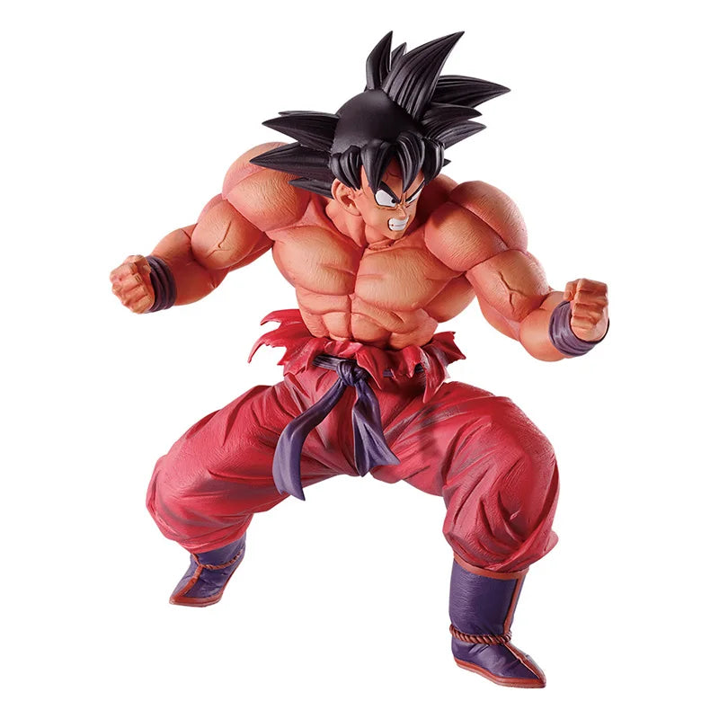 Dragon Ball Figure Goku Kaioken Saibaiman Son Gohan Vegeta Nappa PVC Action Figures Collection Model Toys for Children Gifts