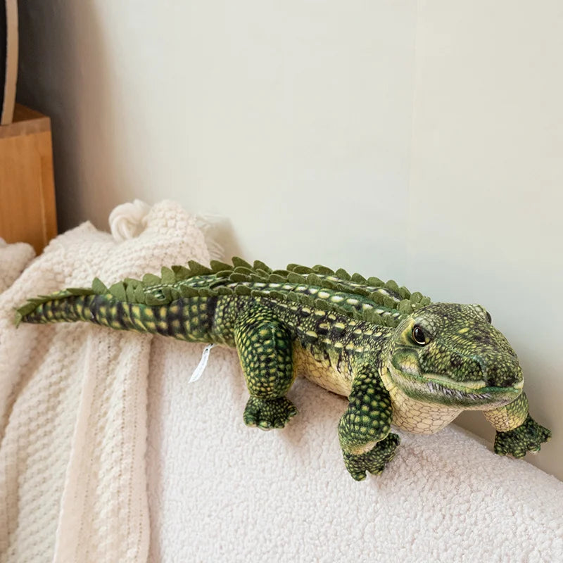 Lifelike Animal Dolls Simulated Crocodile Plush Toys Stuffed Soft Creative Crocodile Birthday Gift For Children Boy Home Decorat
