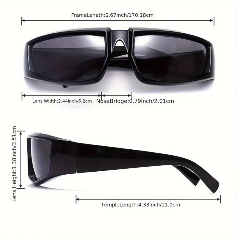 1 Pair of Men's Fashion Glasses