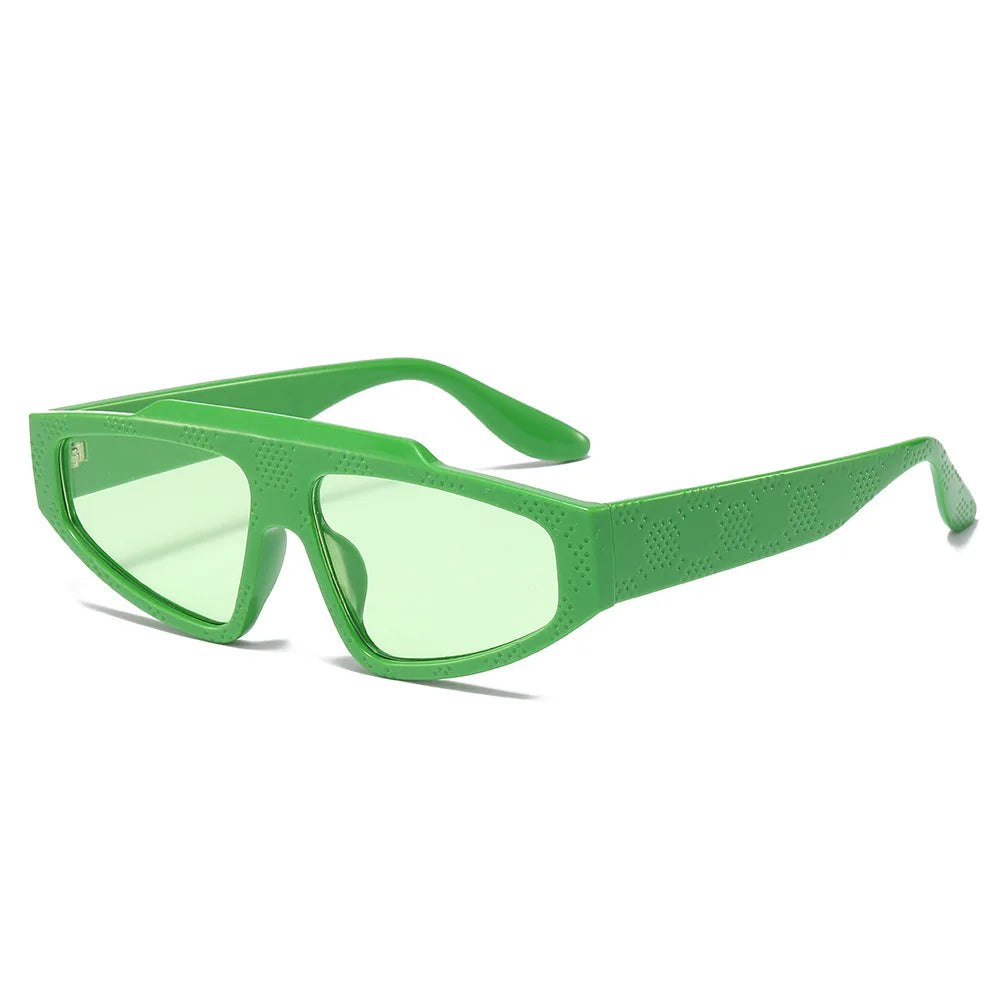 JNPCXI Ins Hot Fashion Square Women Luxury Sunglasses Retro Men Breathable Design Shades UV400 Sun Glasses