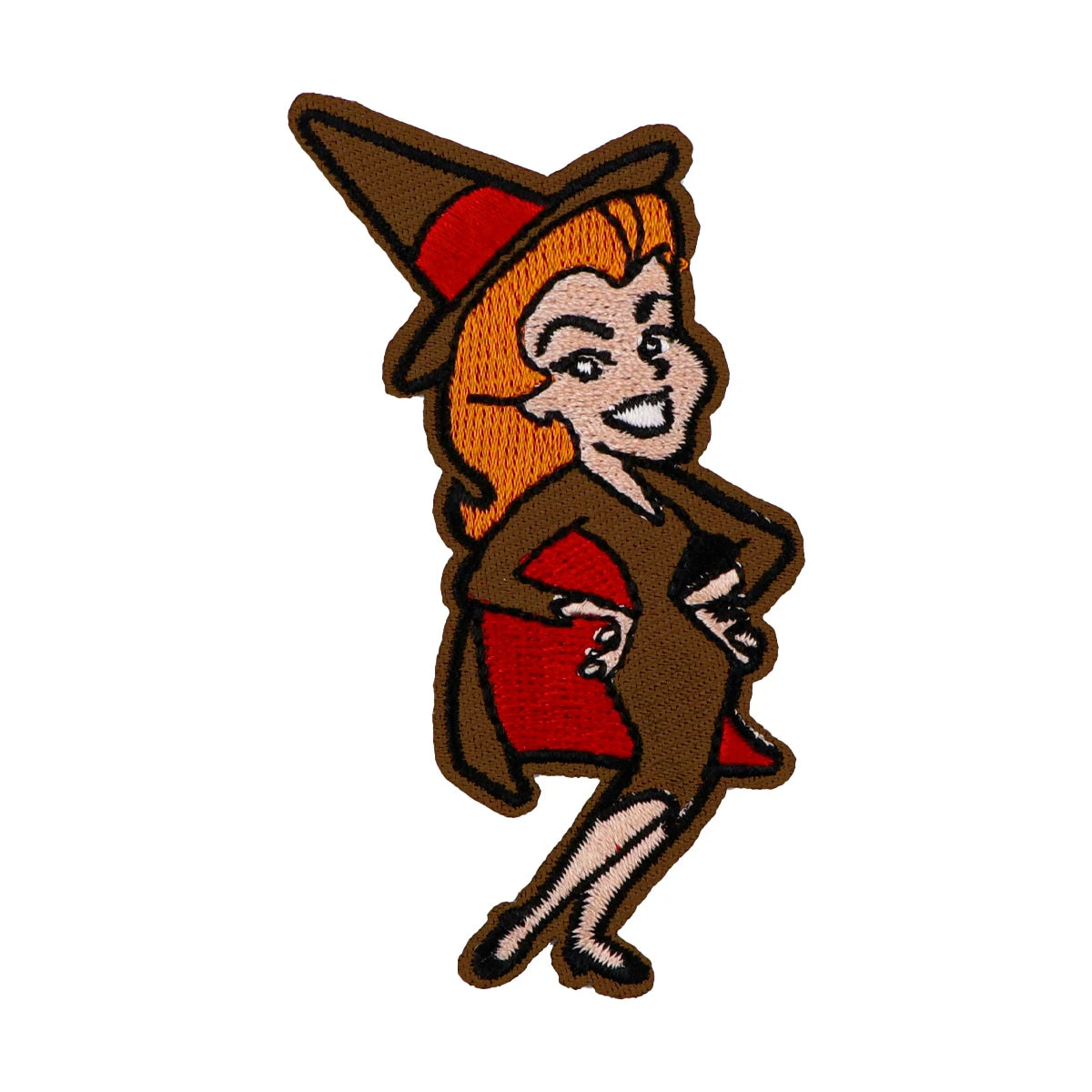 Funny Witch Embroidery Patch Halloween Iron On Patches For Clothing Thermoadhesive Patches On Clothes DIY Sew Badges