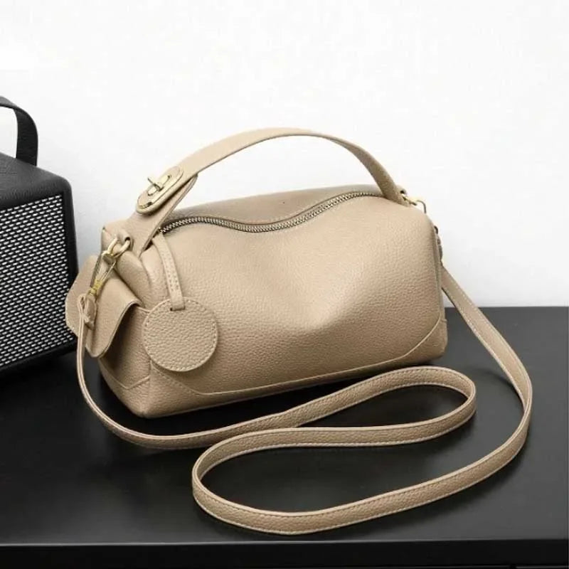 Women's Bags Fashion PU Leather Top Carrying Bag Handbags Multi Pocket Design Multifunctional Crossbody Tote Bag Shoulder Bag