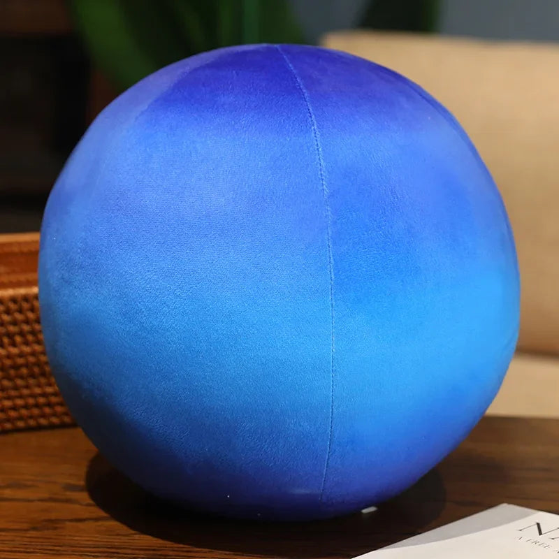 New17cm/27cm Simulation Earth Moon Sun Martian Mercury Sphere Plush Toy Pillow Star Doll Room Decor Birthday Gift For Kids Boys