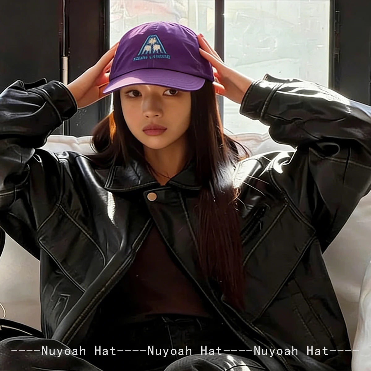 New Men Women Korean Quick-dry Embroidered Letters Baseball Hats Sunshade Drawstring Versatile Peaked Caps ins Fashion Flat Brim