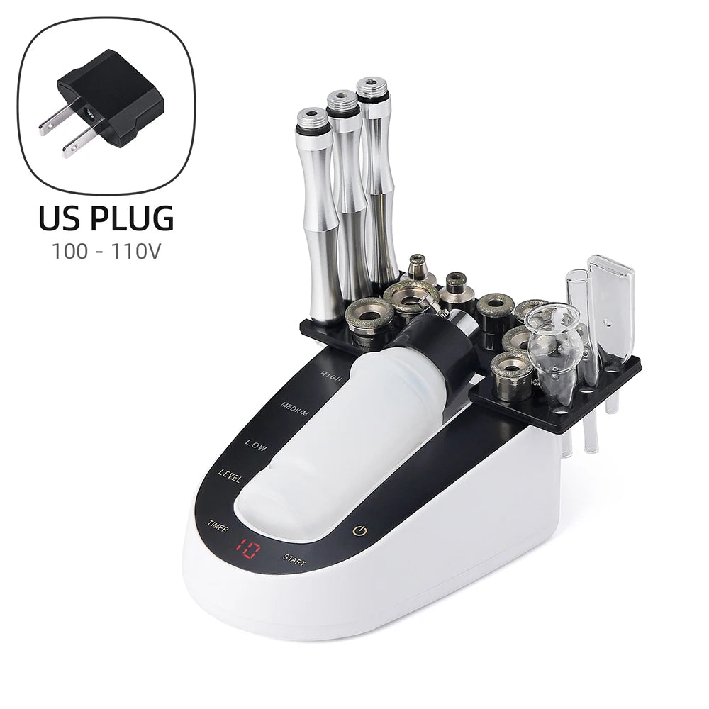 Professional Facial Diamond Microdermabrasion Machine Home Use Face Peeling Beauty Machine Exfoliation Pore Cleaning Skin Care