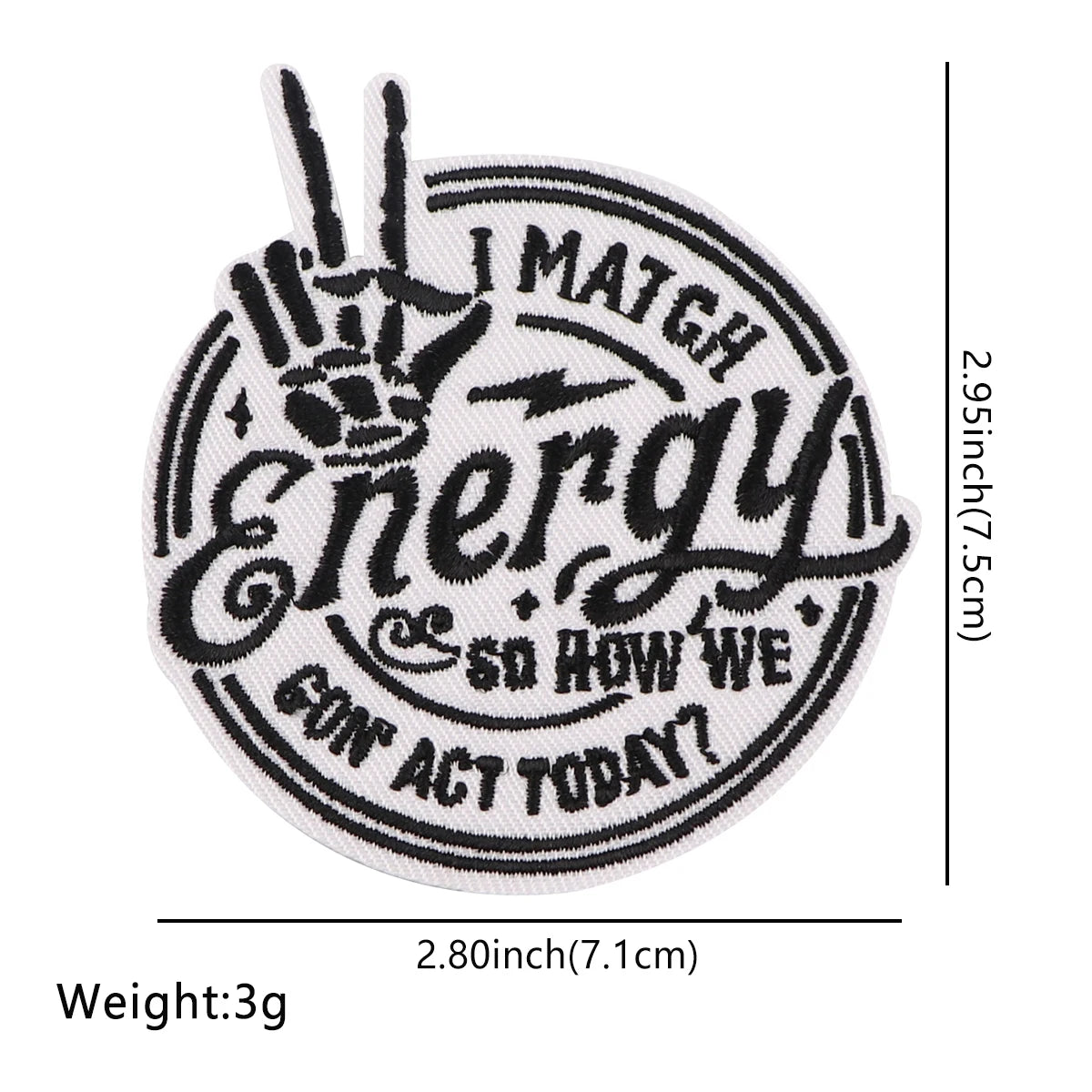 EW PEOPLE Patch Letters Embroidery Patch Iron On Patches For Clothing Thermoadhesive Patches On Clothes DIY Sew Badges