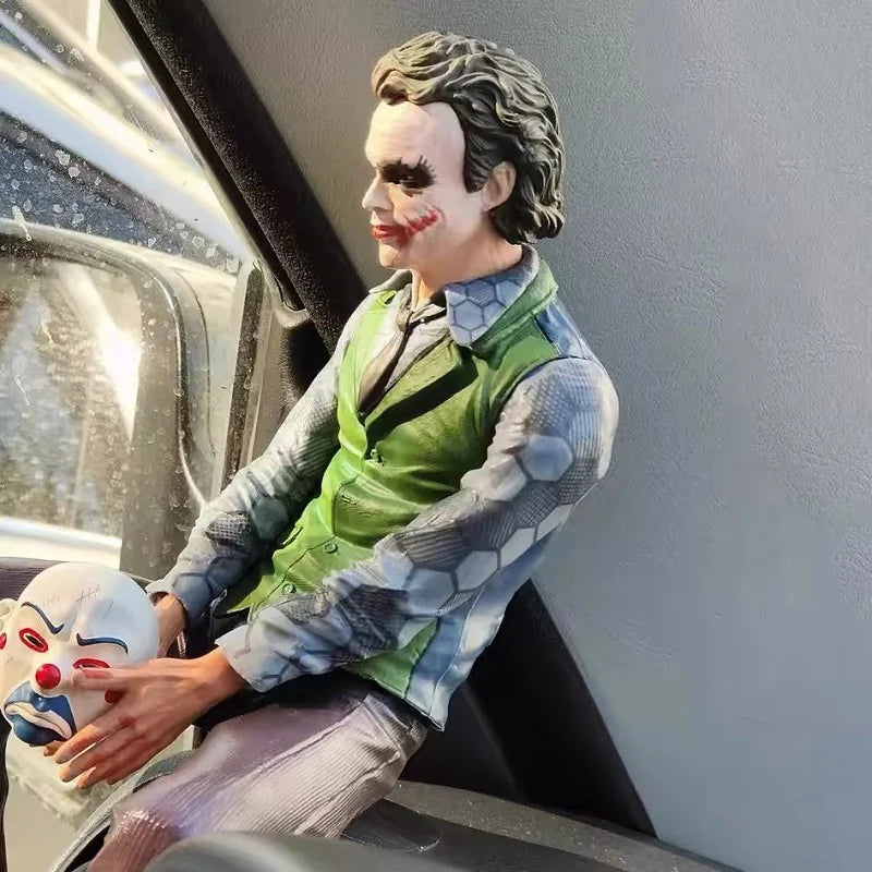 Car Roof Decoration Joker Heath Ledger Sitting Posture Figures Car Doll Tail