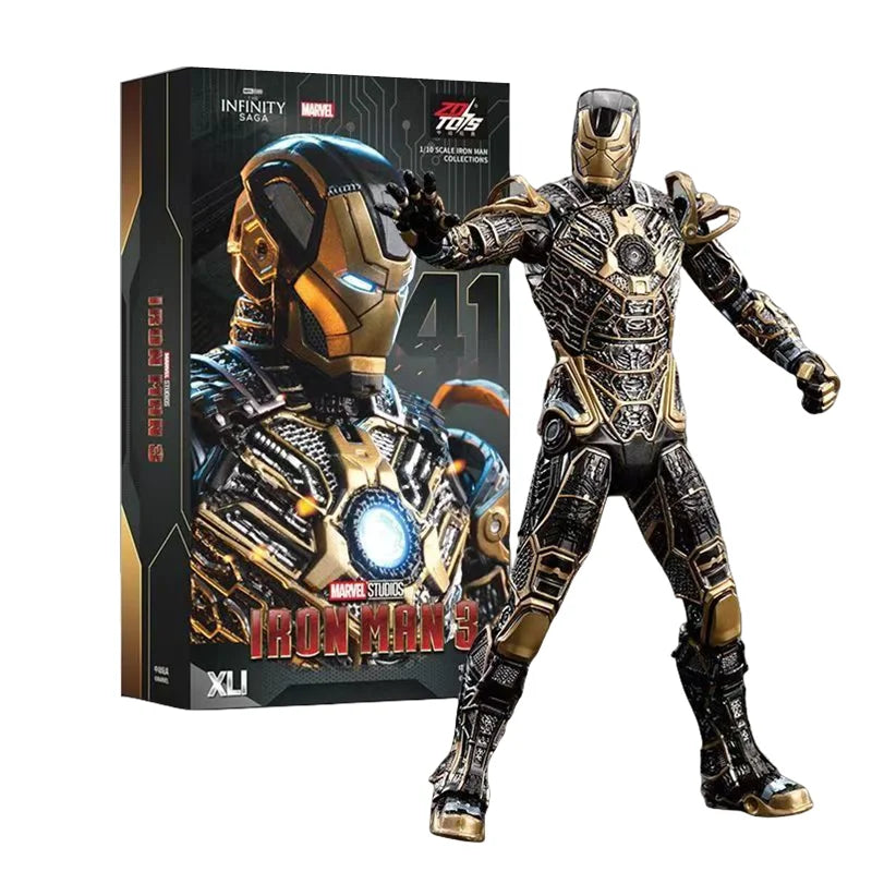 ZD Toys IronMan Action Figures MK1-7 MK17 MK33 MK85 War Machine Legend Avengers