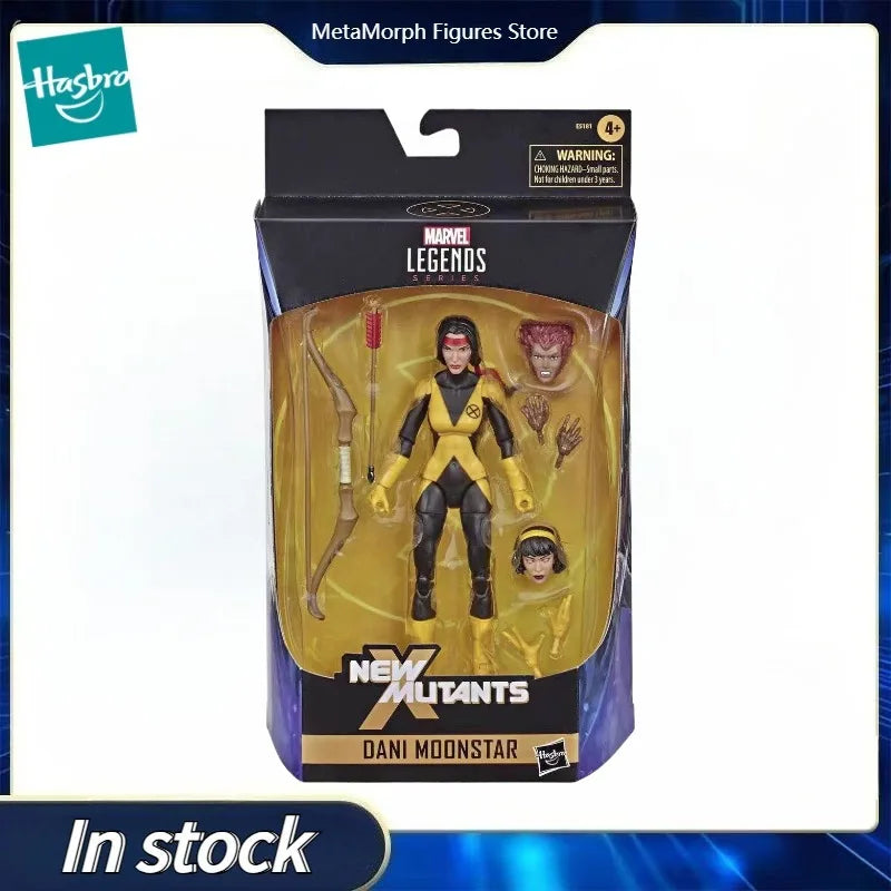 Original Hasbro Marvel Legends Series NEW MUTANTS DANI MOONSTAR Anime Figure Toy Model Collection