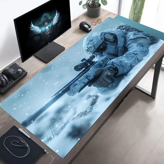 Large Mouse Pad Tactical Soldier Non-Slip XXL desk Mat gaming Stitched Edges Rug8